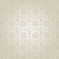 Islamic Wallpaper Silver N2