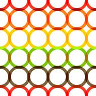 Retro seamless colorful circles pattern Bright geometric texture
