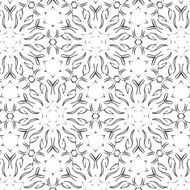 Primitive simple retro seamless pattern with stars N3