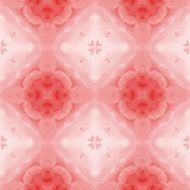 Seamless mosaic pattern or background in red