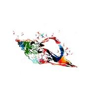Colorful vector seashell background with hummingbirds