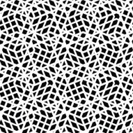 Geometric messy lined seamless pattern monochrome vector endless N2