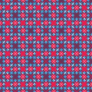 Bright stylized symmetric endless pattern continuous creative N2