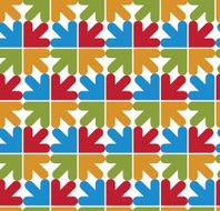 Bright abstract seamless pattern with arrows Vector wallpaper N2