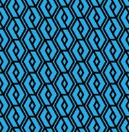 Colorful geometric overlay seamless pattern symmetric endless N3