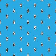 Seamless pattern made of random water drops or rain N6