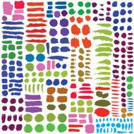 Hand drawn decorative vector brushes Dividers borders N5