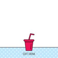 Soft drink icon Soda sign N5