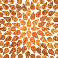 Vector gold mandala Decor for your design lace ornament