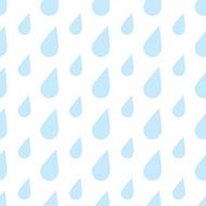 The pattern of blue drops rain N6