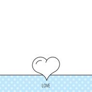 Love heart icon Life sign N9