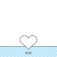 Heart icon Love sign N9