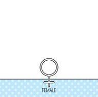 Female icon Women sex sign N4