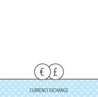 Currency exchange icon Banking transfer sign N15