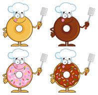 Collection of Donut Mascot - 28