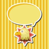animal eagle cartoon theme elements N2