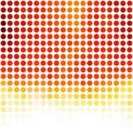 Orange Dots Background Creative Design Templates N3