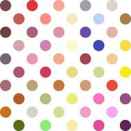 Colorful Polka Dots Background Creative Design Templates N5