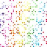 Colorful Random Dots Background Creative Design Templates N12