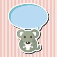animal mouse cartoon theme elements N11