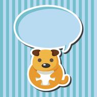 animal dog cartoon theme elements N17