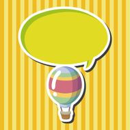 style hot air balloon theme elements N37