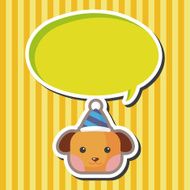 animal dog cartoon theme elements N19