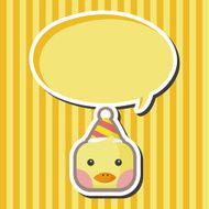 animal bird cartoon theme elements N4