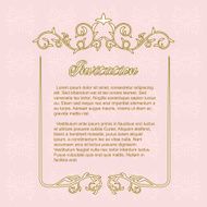 Invitation card template N22