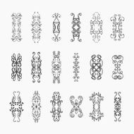 Calligraphic vector design N2