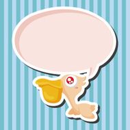 bird cartoon theme elements N24