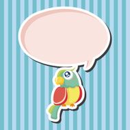 bird cartoon theme elements N26