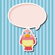 bird cartoon theme elements N28