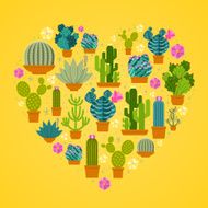 I love cactuses logo