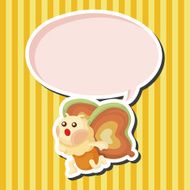 butterfly theme elements N14