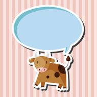 animal rattle cartoon theme elements N4
