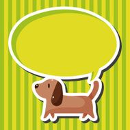 animal dog cartoon theme elements N20