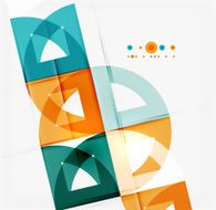 Semicircle triangle pattern N43