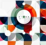 Semicircle triangle pattern N44