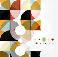 Semicircle triangle pattern N45
