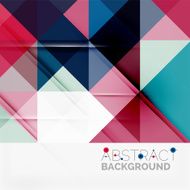 Abstract geometric background Modern overlapping triangles N90