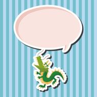 animal dragon cartoon theme elements N4