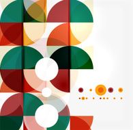 Semicircle triangle pattern N51
