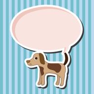 animal dog cartoon theme elements N21