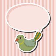 animal bird cartoon theme elements N5