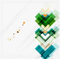 Clean colorful unusual geometric pattern design N25