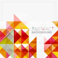 Abstract geometric background Modern overlapping triangles N106