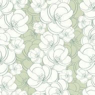 floral seamless pattern retro vector background N2