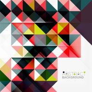 Abstract geometric background Modern overlapping triangles N109