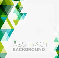 Abstract geometric background Modern overlapping triangles N115